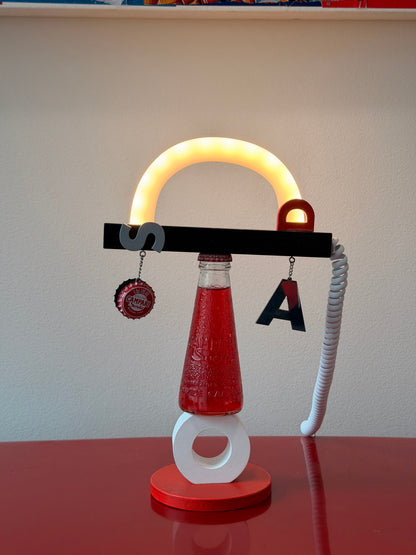 Lampada pubblicitaria originale - Campari Soda