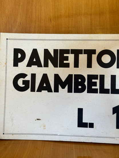 Cartonato pubblicitario - Panettone