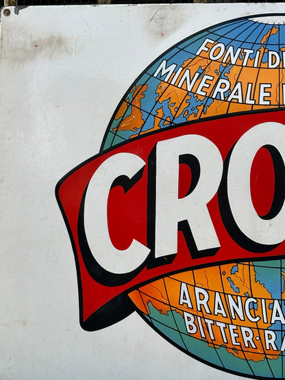 Insegna smaltata CRODO