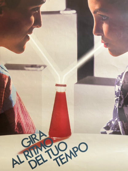 Manifesto originale pubblicitario - Campari soda