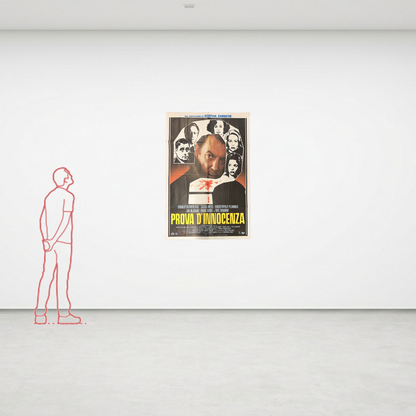Manifesto originale di cinema - Prova d’innocenza