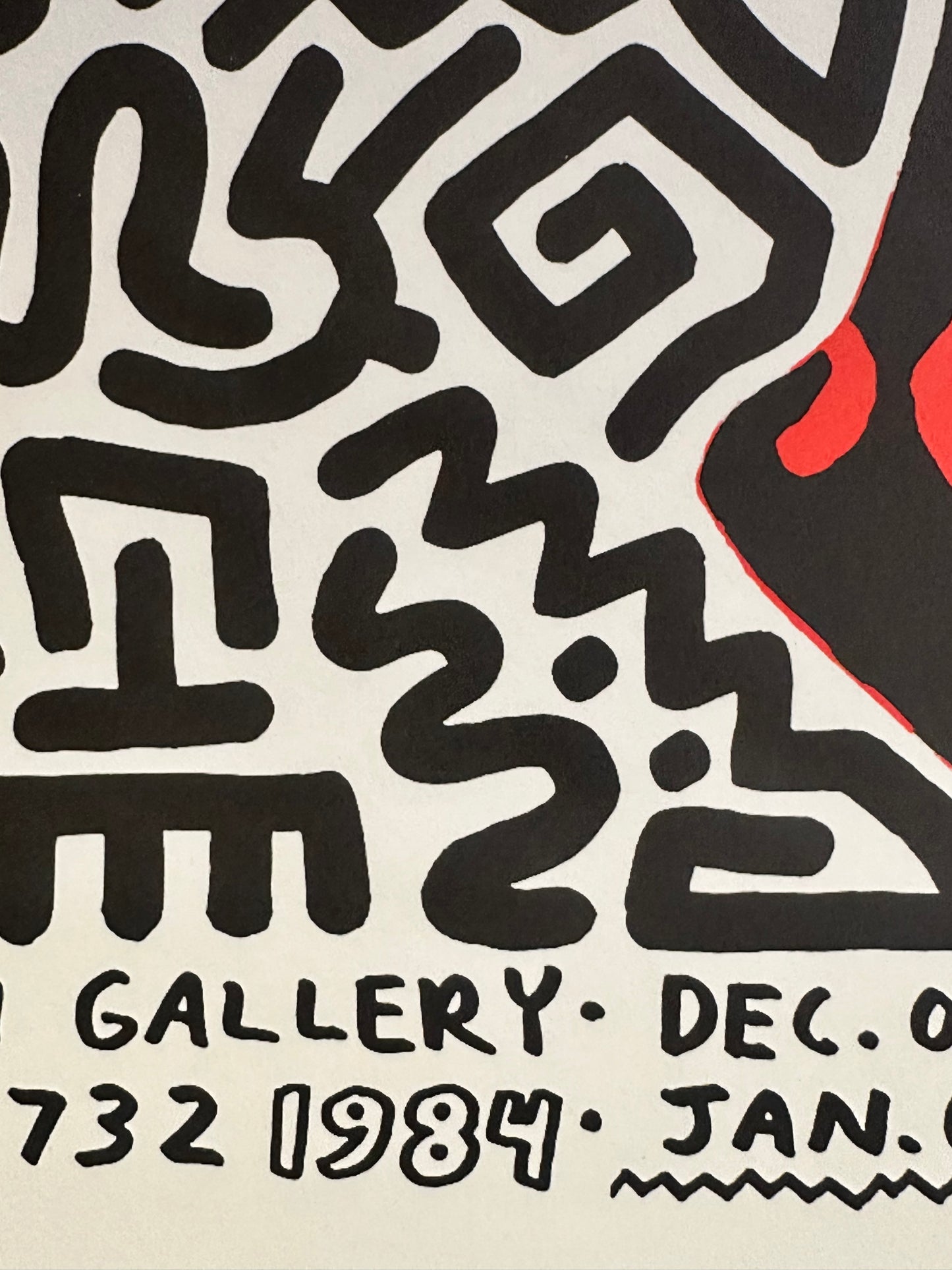 Manifesto pubblicitario - Keith Haring (after)