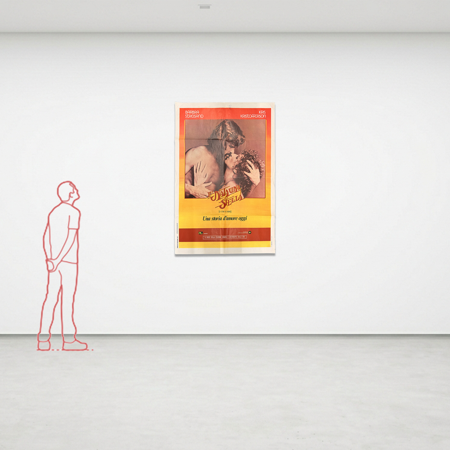 Manifesto originale di cinema - È nata una stella