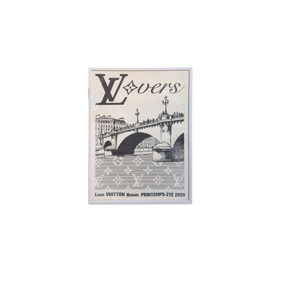 Manifesto pubblicitario originale - Louis Vuitton Lovers