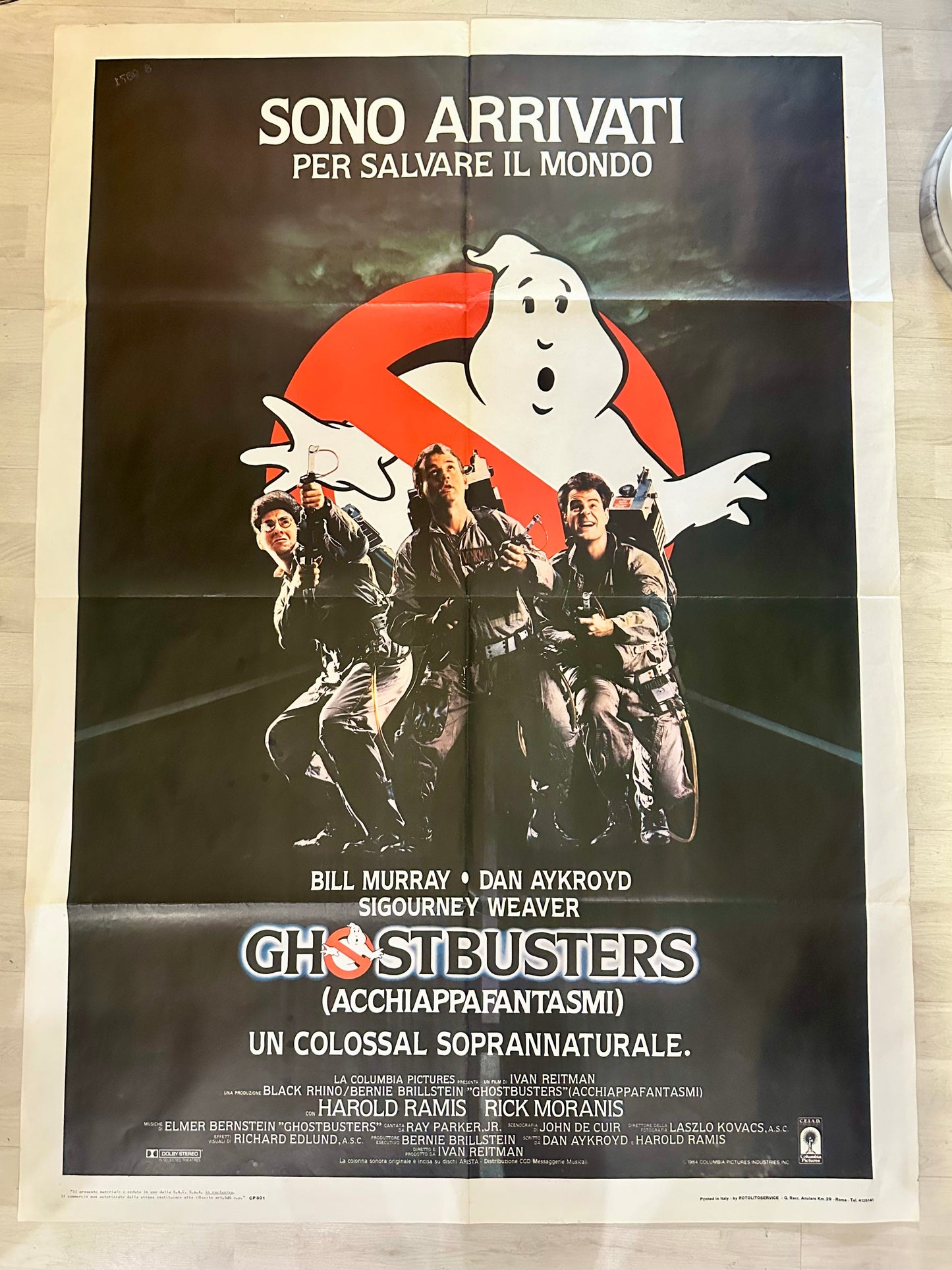 Manifesto originale di cinema - Ghostbusters