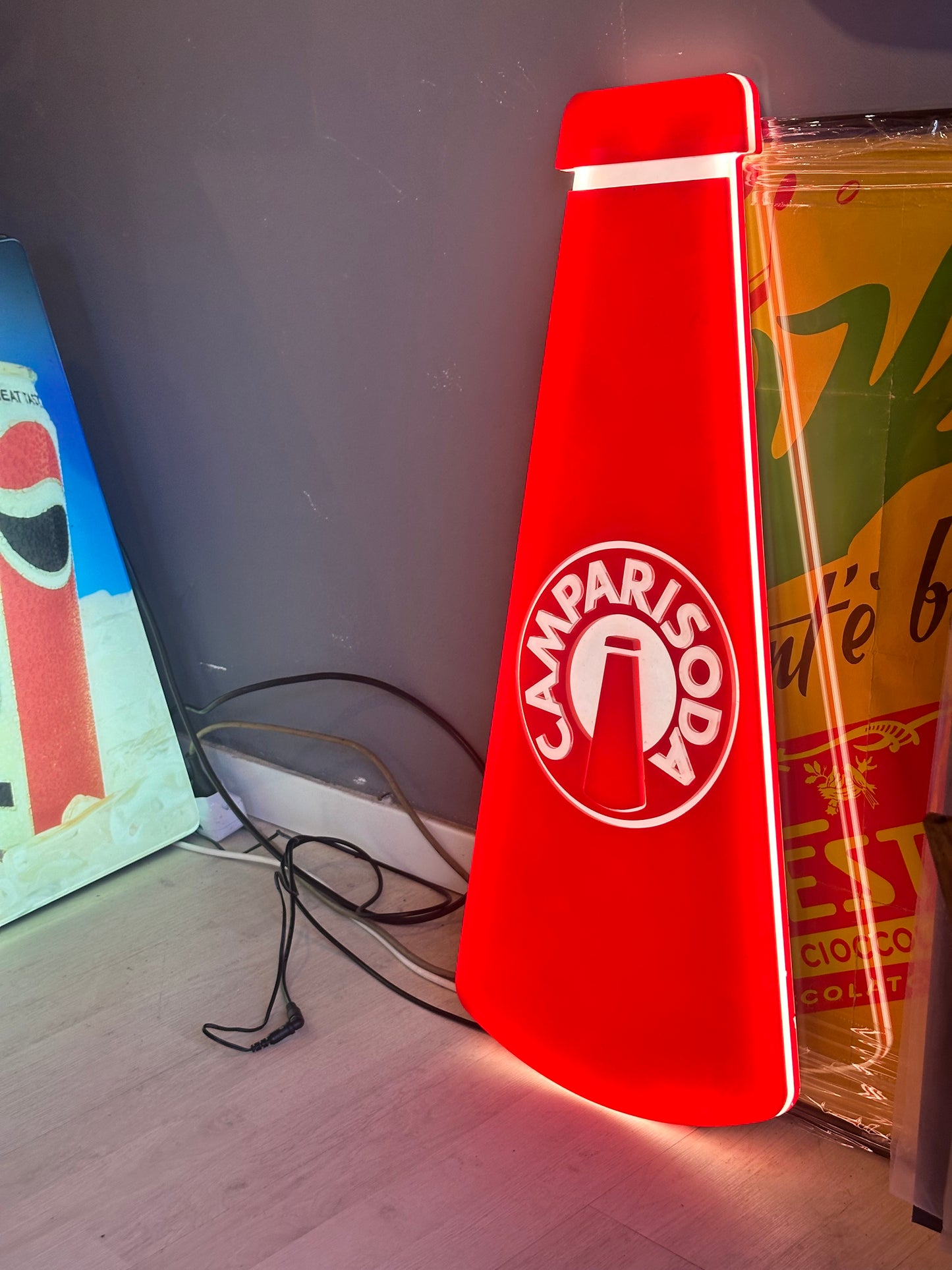 Insegna luminosa Campari Soda