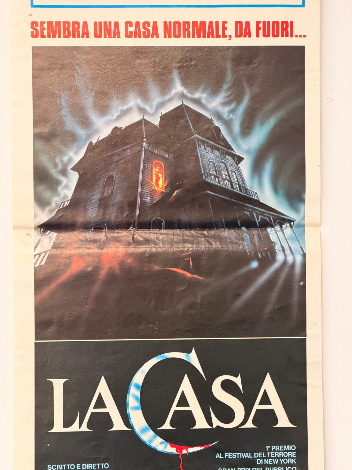 Locandina di cinema - La casa