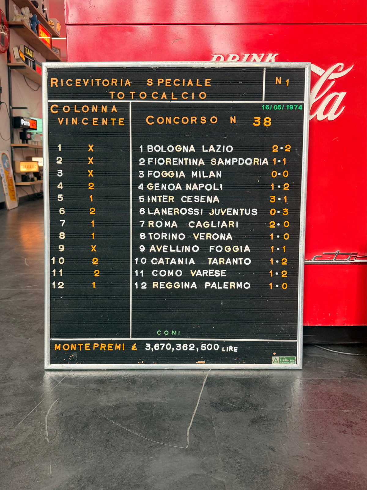 Listino Prezzi - Ricevitoria speciale Totocalcio