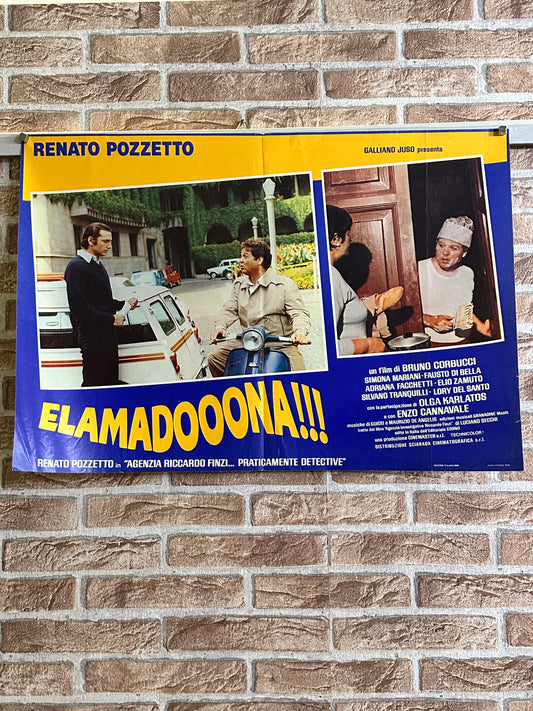 Manifesto originale di cinema - ElaMadoooona