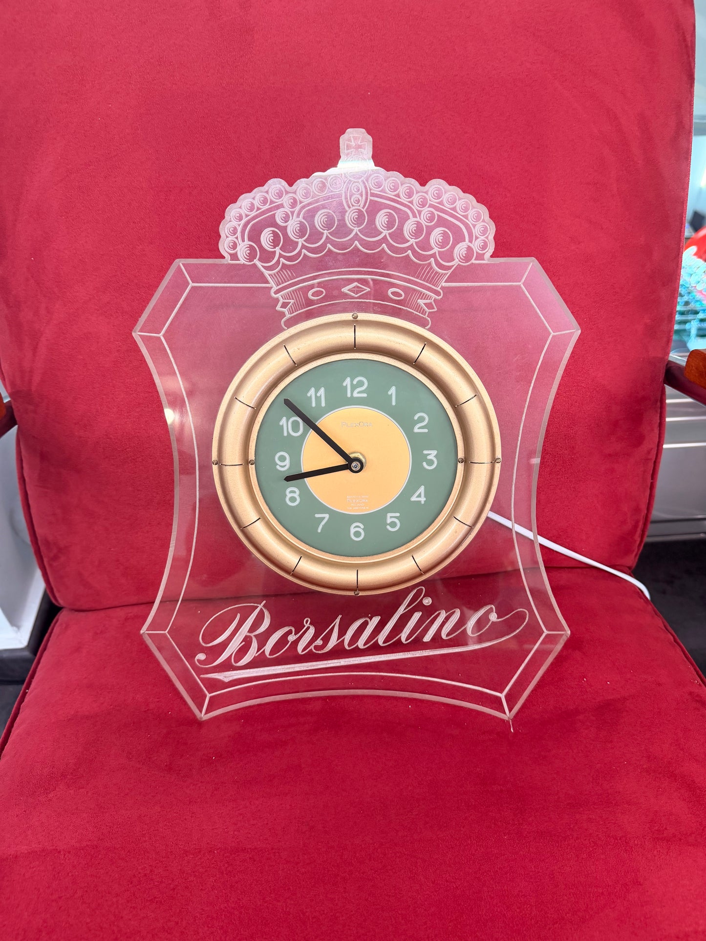Orologio pubblicitario Borsalino