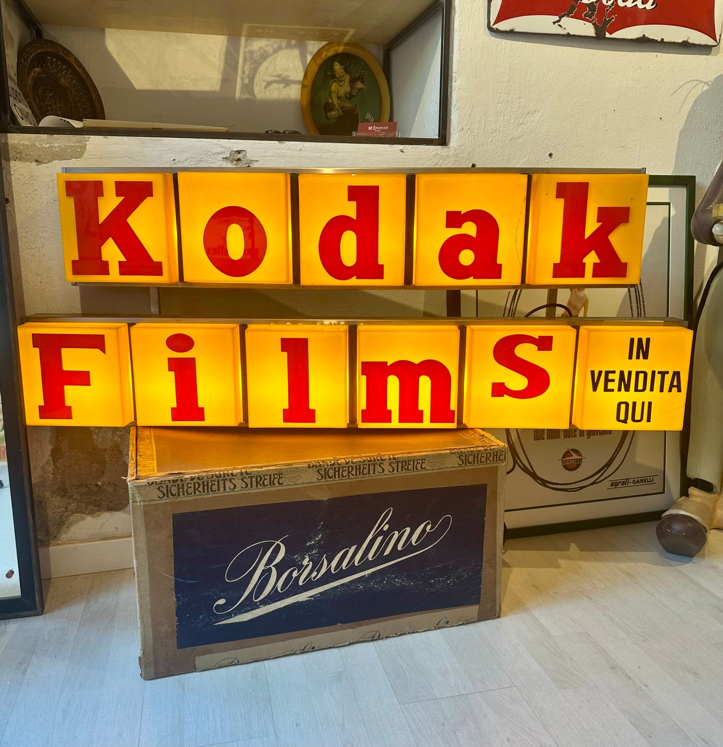 Insegna luminosa originale - Kodak films
