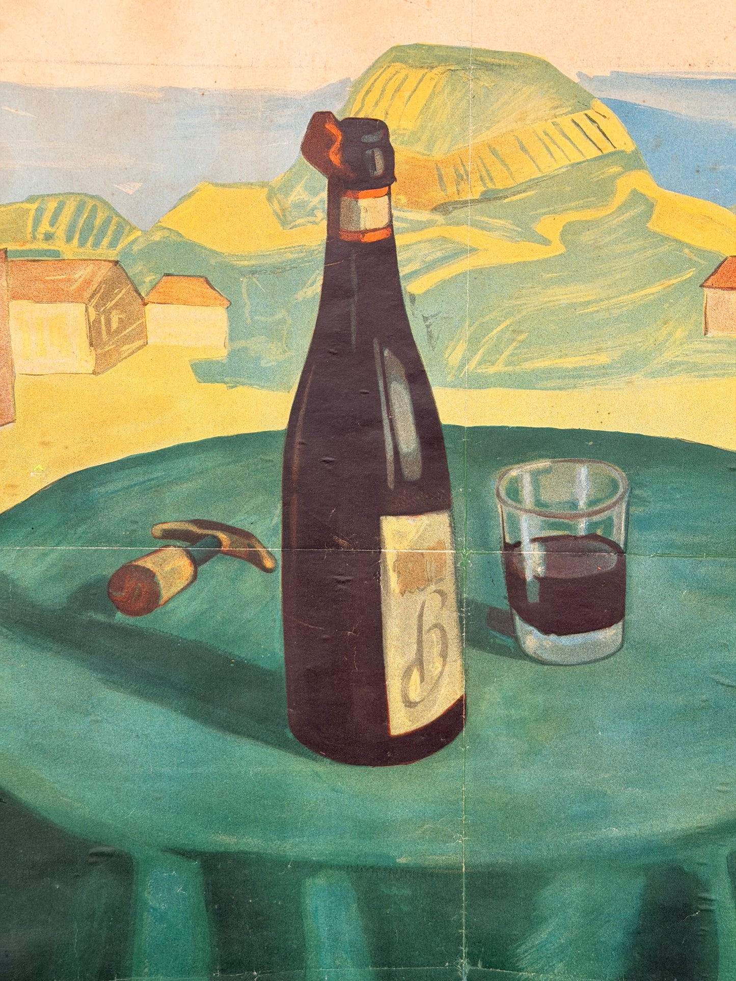 Manifesto pubblicitario originale - Fiera del Vino - Asti