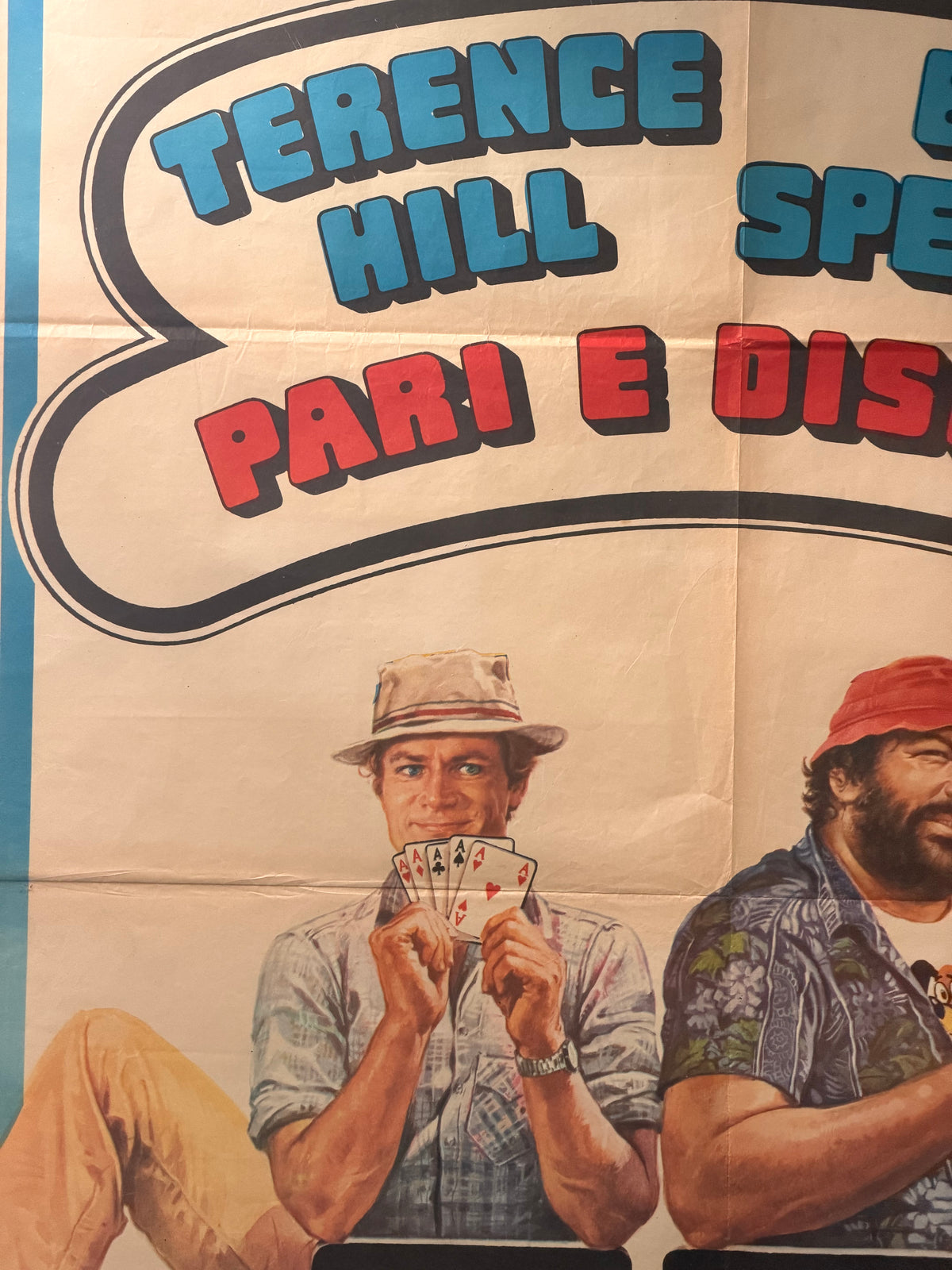Manifesto di cinema - Pari e dispari - Bud Spencer - Terence Hill