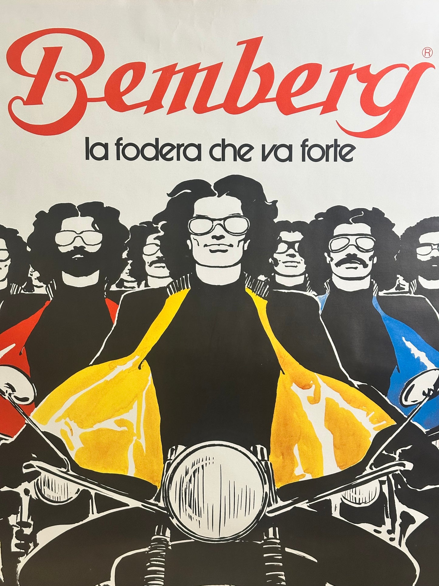 Manifesto originale pubblicitario - Bemberg