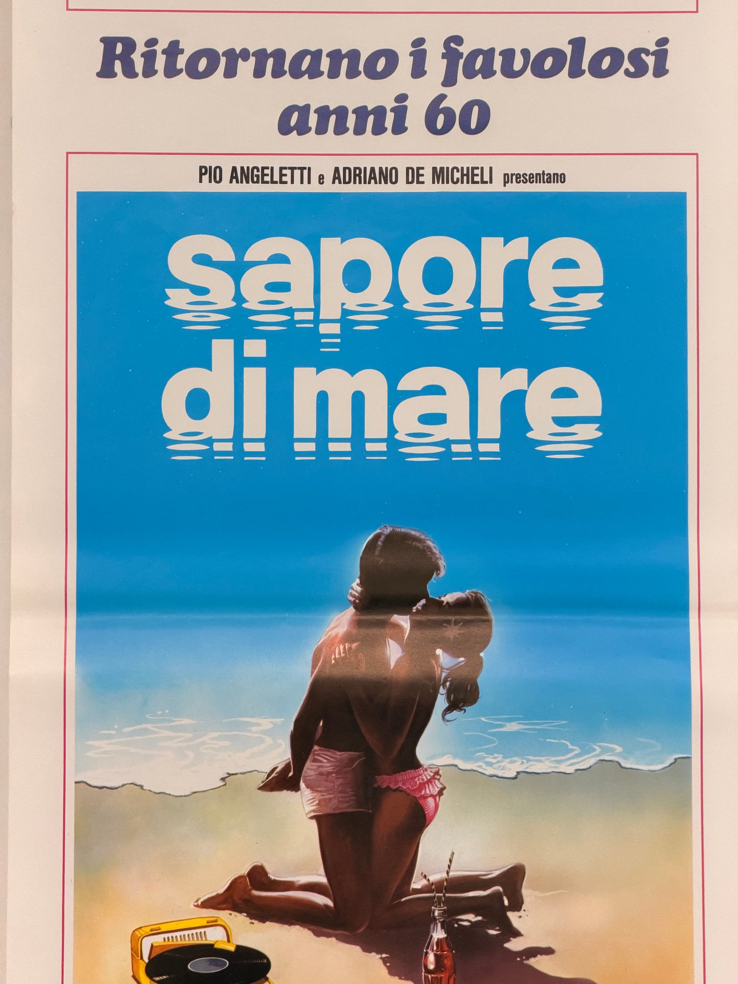 Locandina di cinema - Sapore di Mare