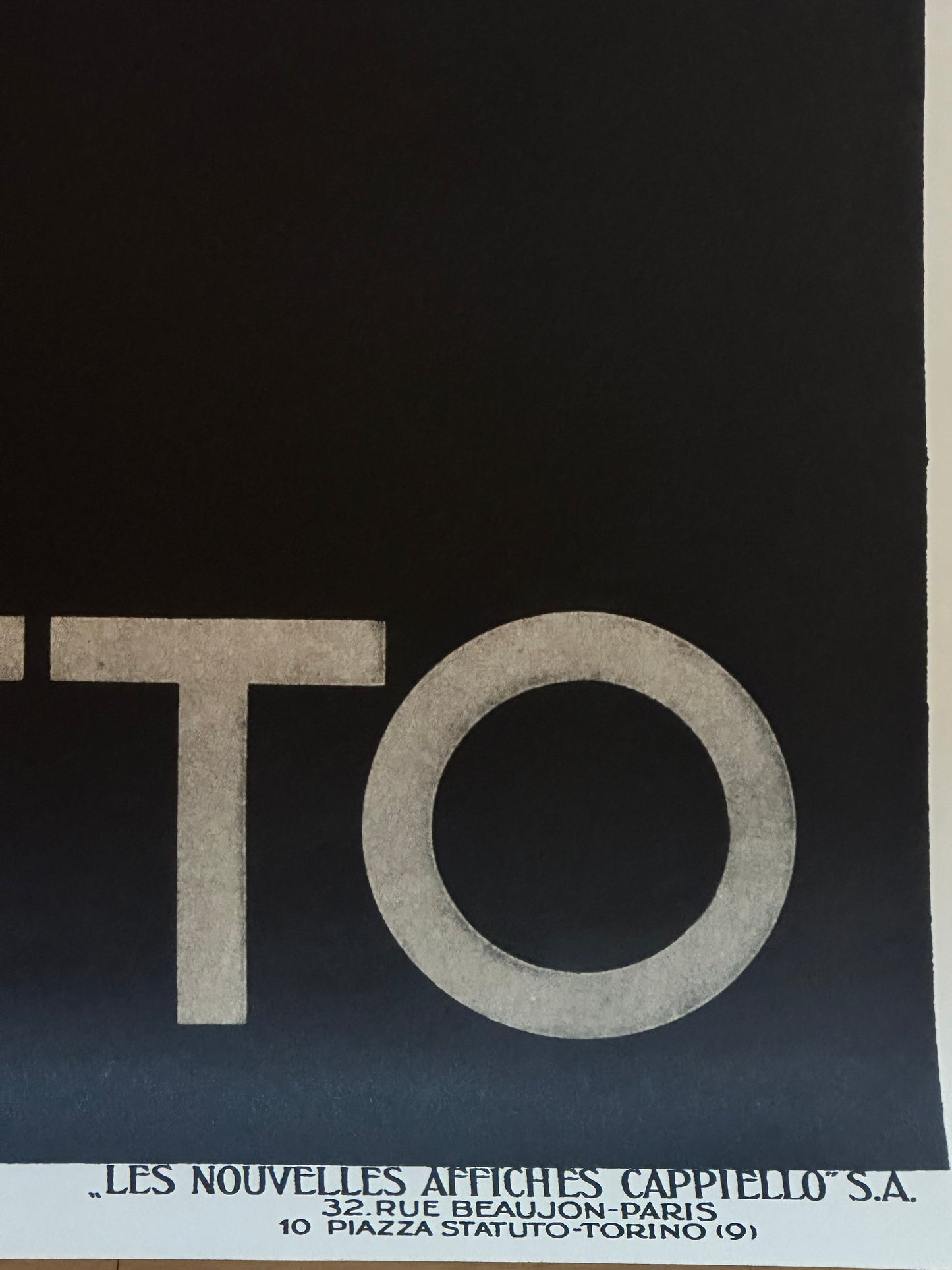 Manifesto pubblicitario Contratto Canelli spumanti