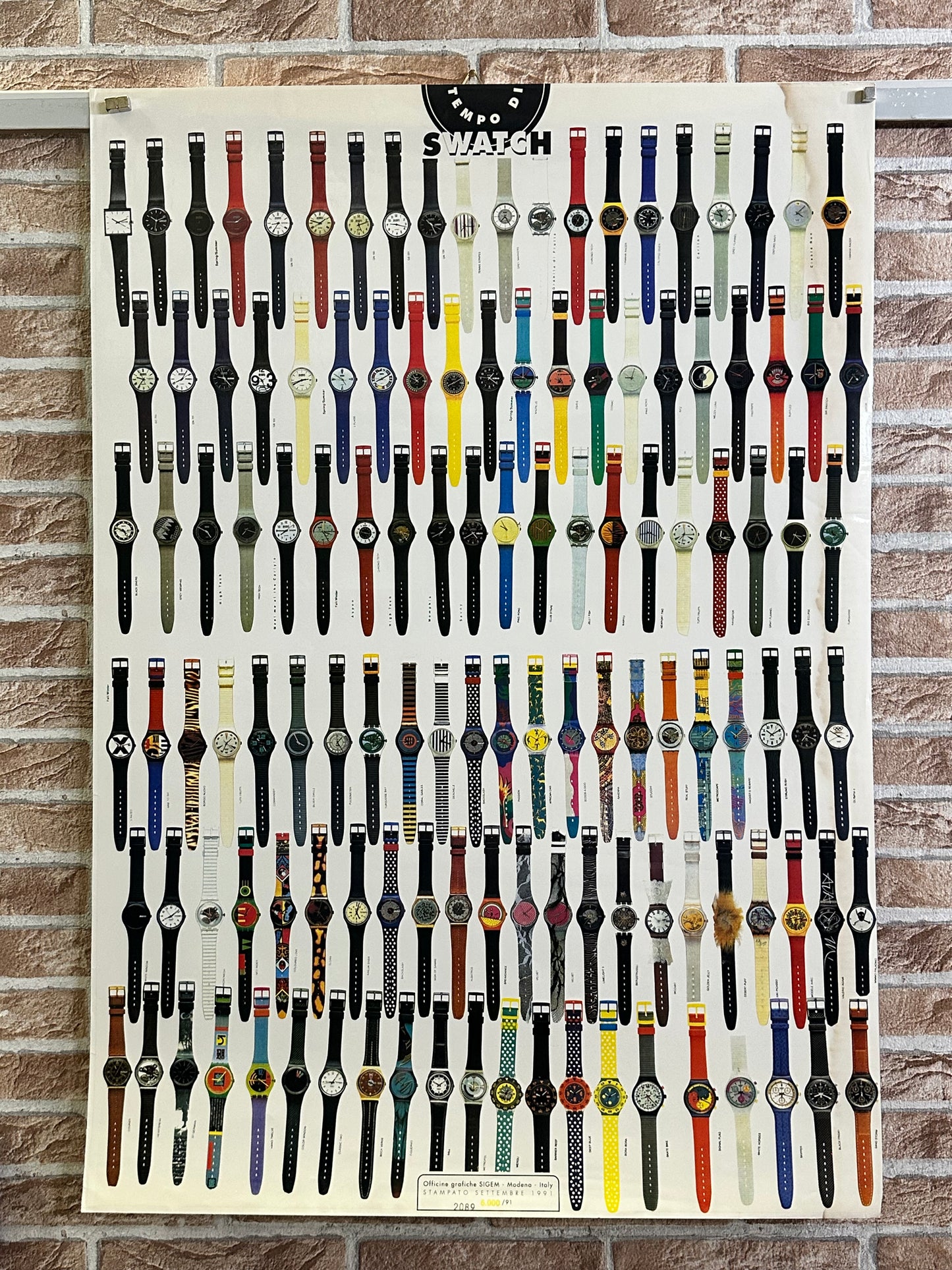 Manifesto pubblicitario originale - Swatch