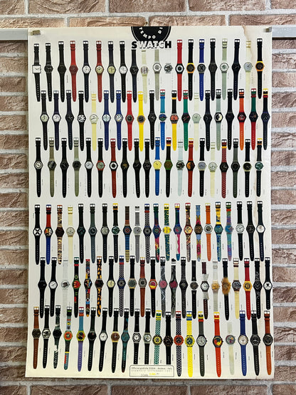 Manifesto pubblicitario originale - Swatch