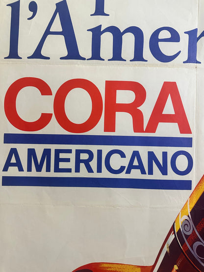 Manifesto originale pubblicitario - Vermouth Cora