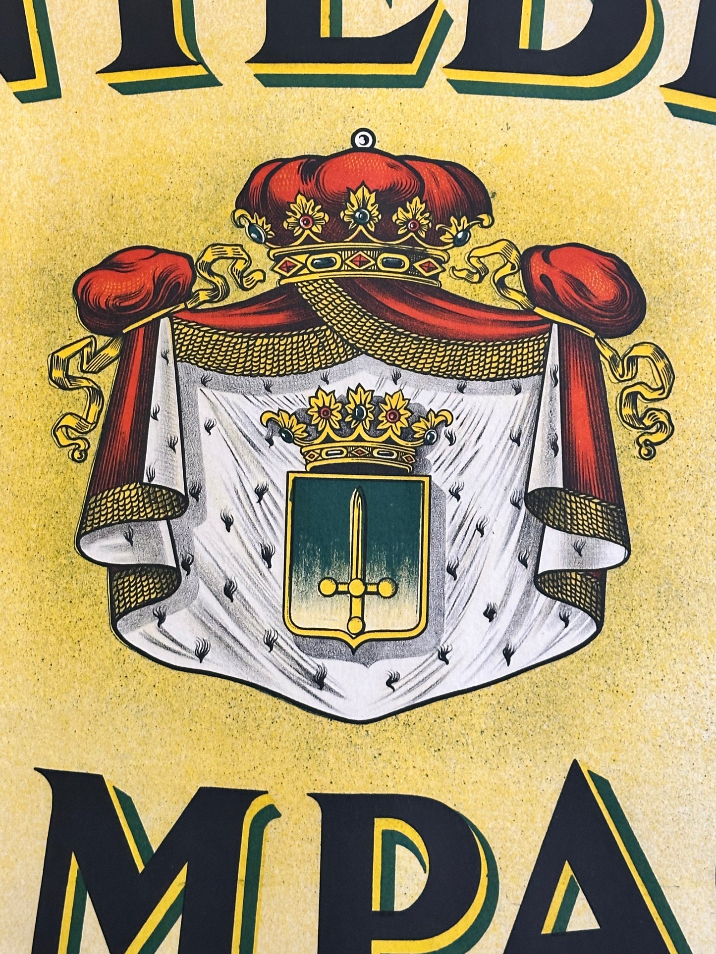 Manifesto pubblicitario originale - Montebello Champagne France