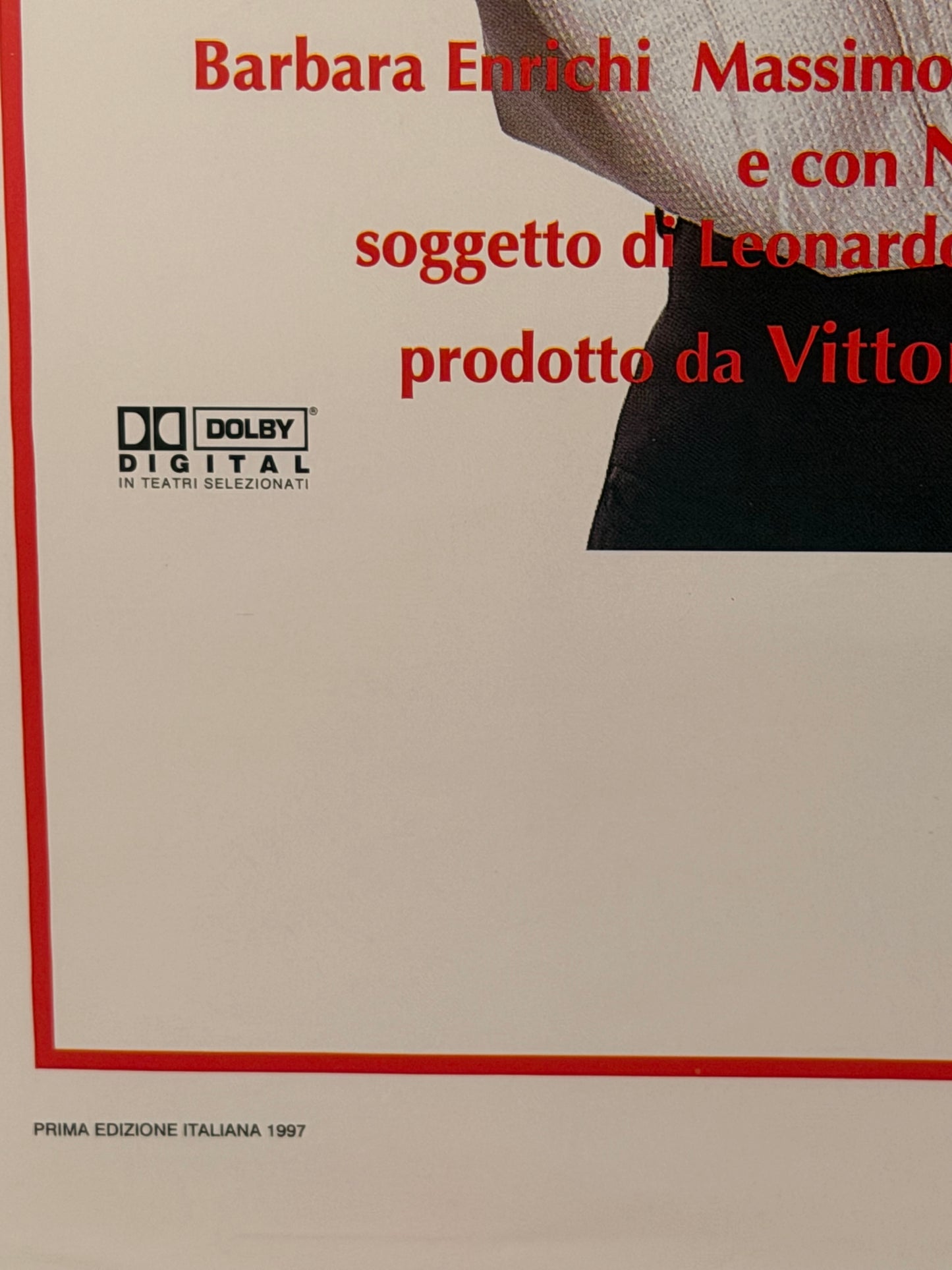 Locandina di cinema - Il ciclone