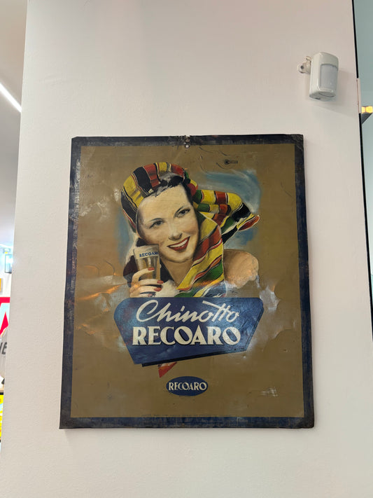 Insegna Litografata Chinotto Recoaro