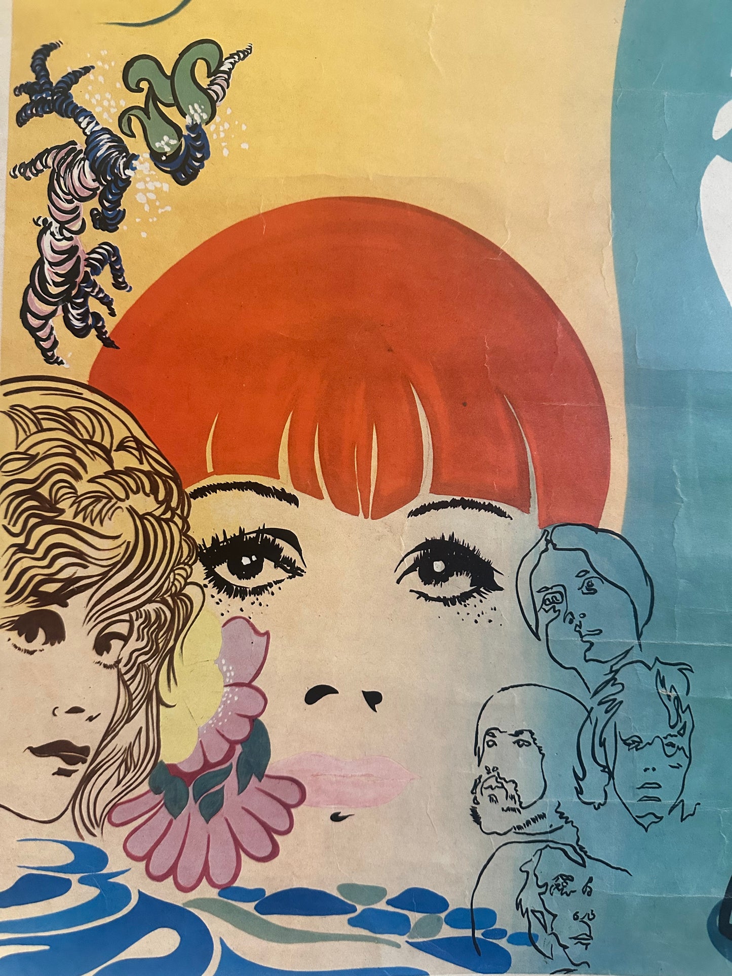 Manifesto pubblicitario originale - Silvio Piano per Pernod