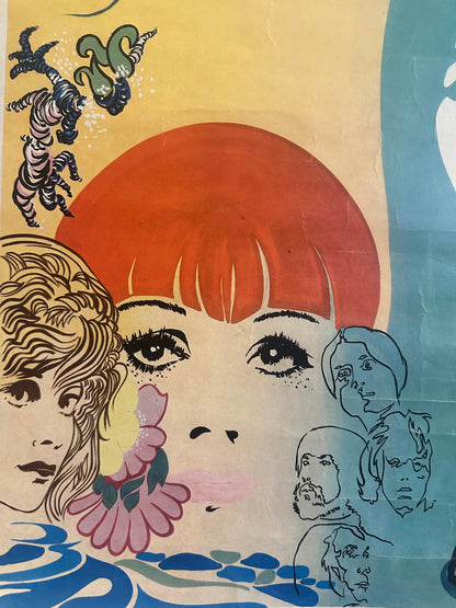 Manifesto pubblicitario originale - Silvio Piano per Pernod