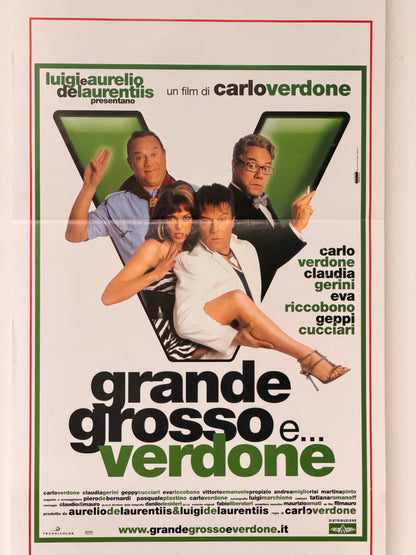 Locandina di cinema - Grande grosso e verdone