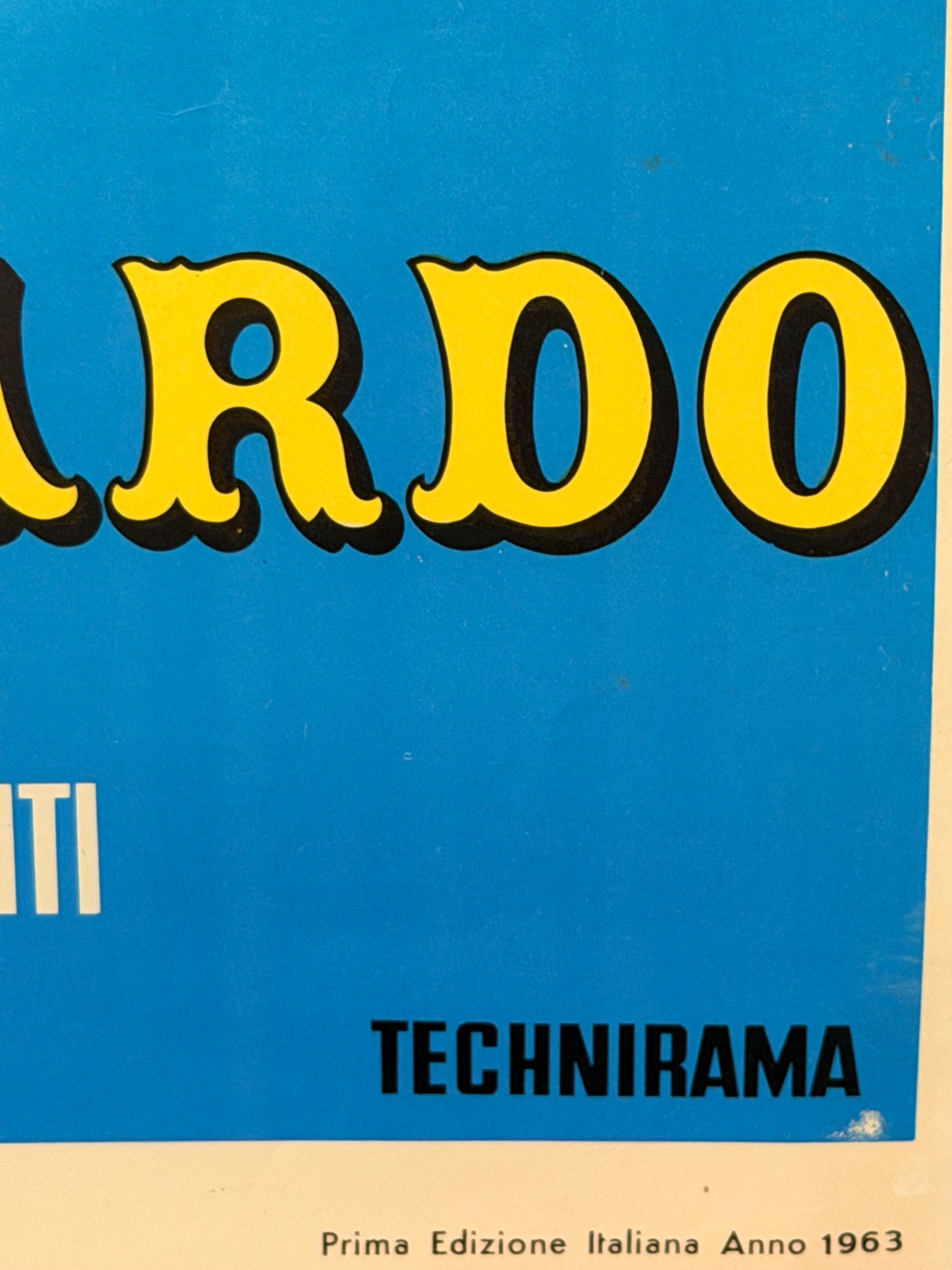 Locandina di cinema - Il gattopardo