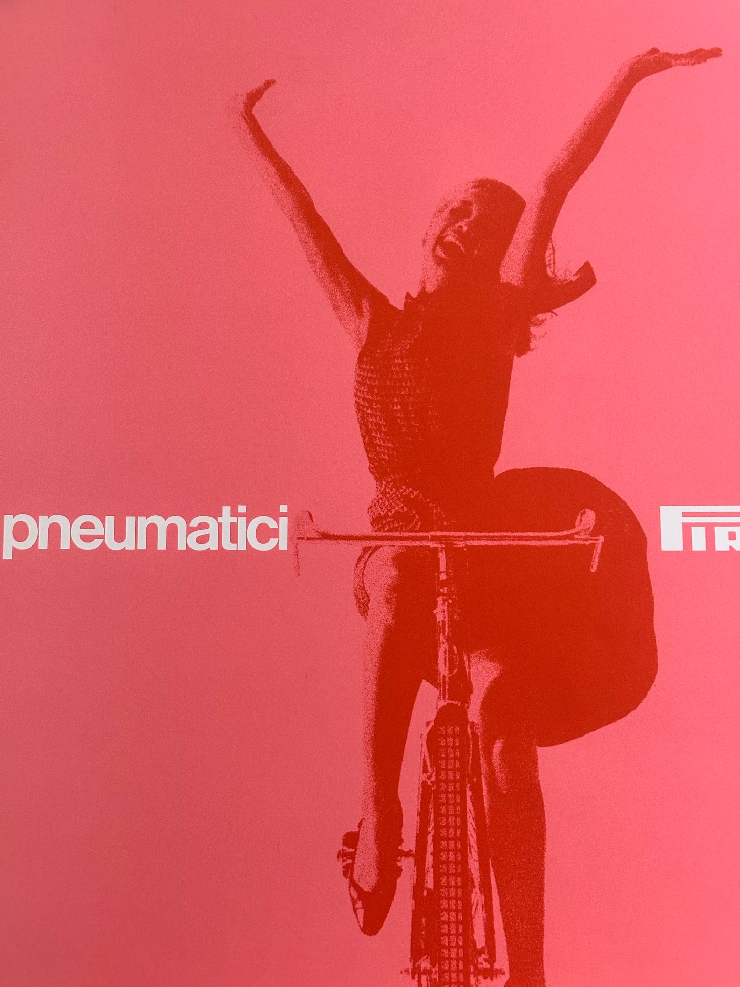 Manifesto pubblicitario originale - Pneumatici Pirelli
