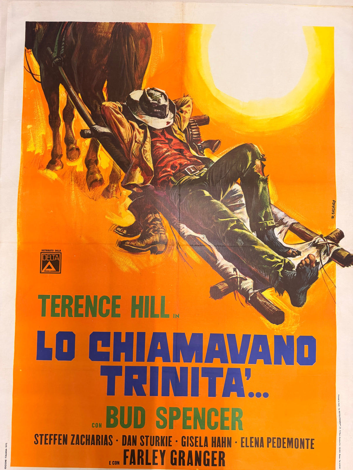 Manifesto di cinema - Lo chiamavano Trinità - Bud Spencer - Terence Hill