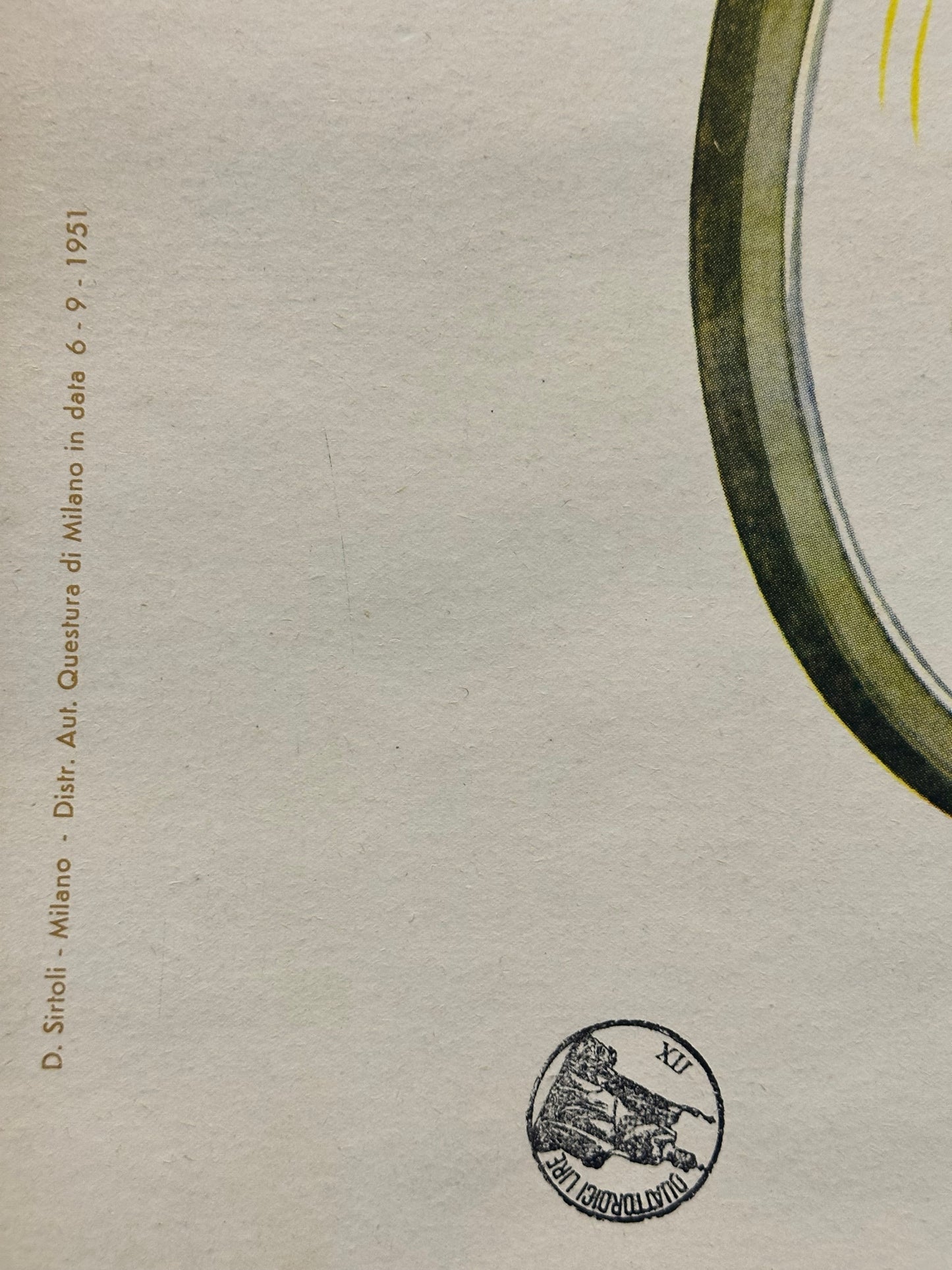 Manifesto pubblicitario originale -  Bianchi