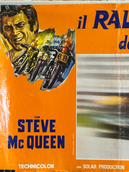 Manifesto originale di cinema - Il Rally dei Campioni - Steve McQueen