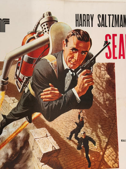 Manifesto di cinema - 007 Thunderball - Sean Connery