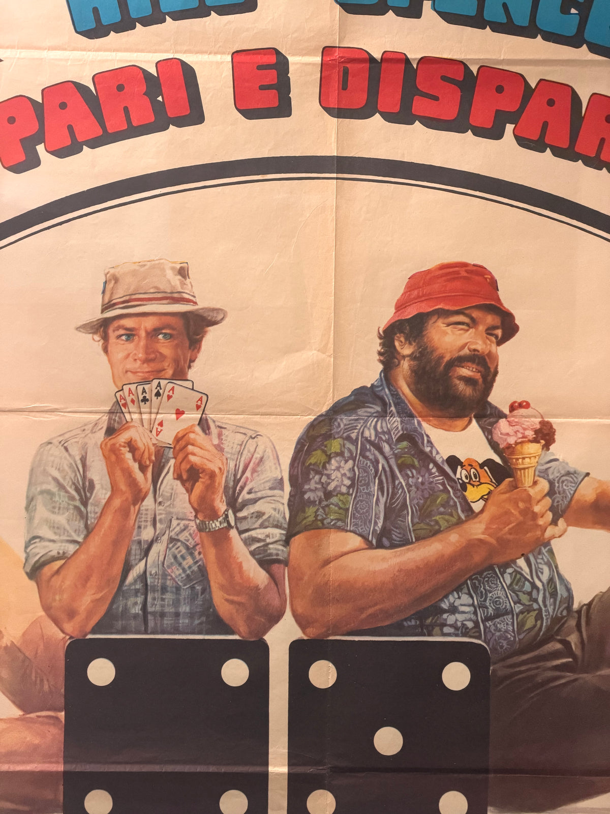 Manifesto di cinema - Pari e dispari - Bud Spencer - Terence Hill