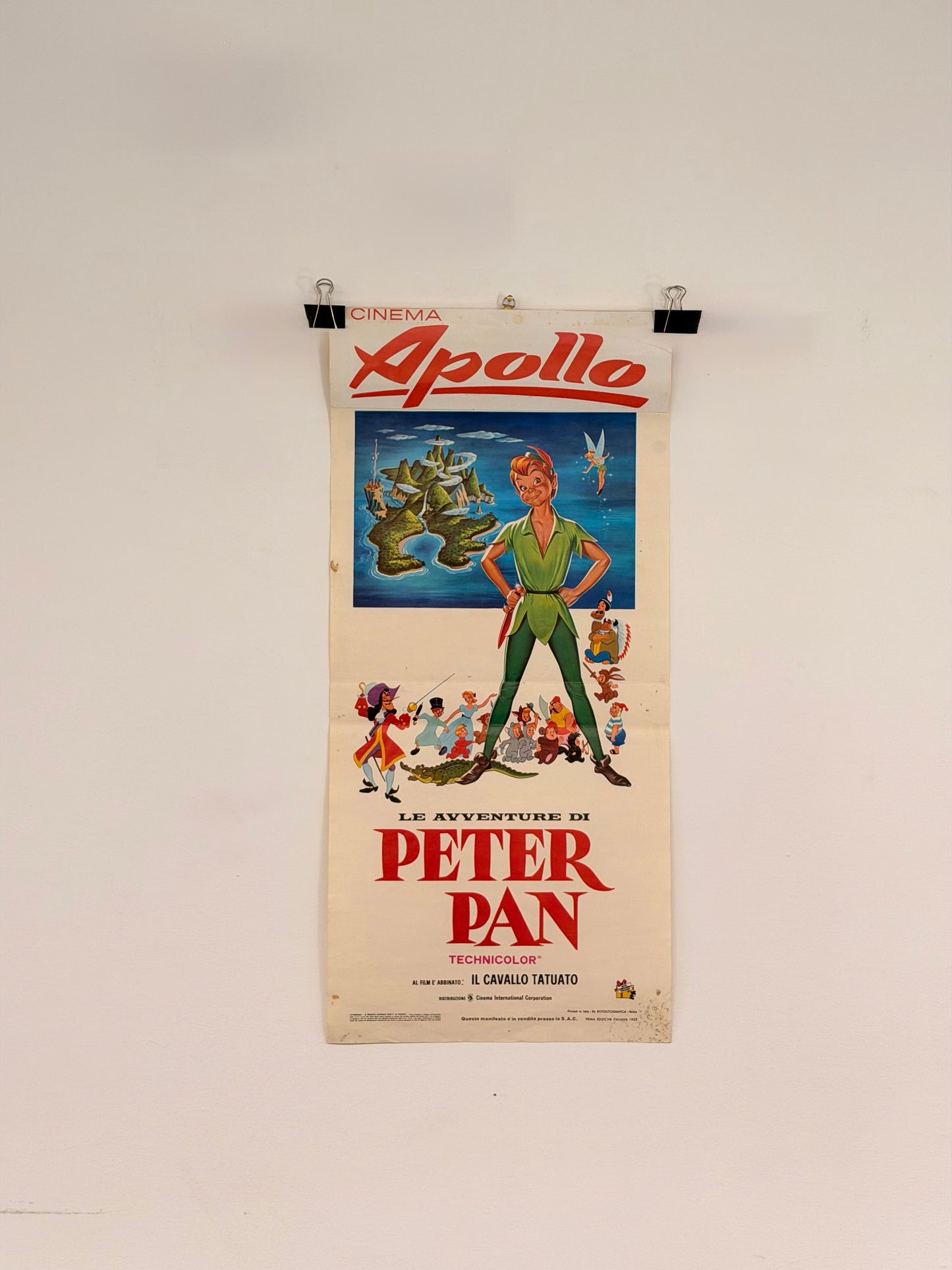 Locandina di cinema - Peter Pan