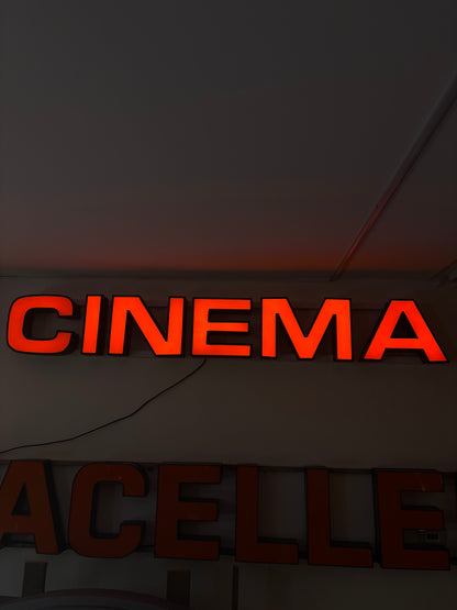 Insegna luminosa originale - Cinema