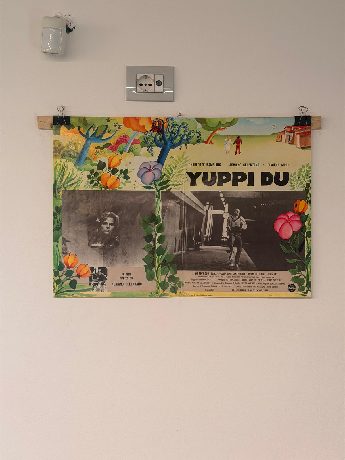 Fotobusta di cinema - Yuppi du - Adriano Celentano