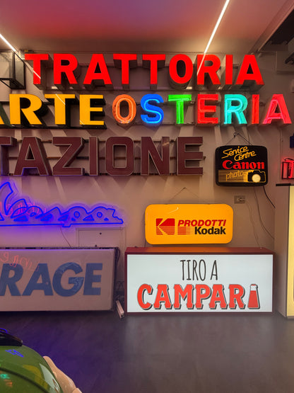 Insegna luminosa - Trattoria