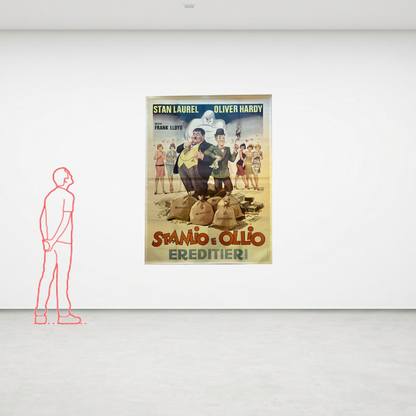 Manifesto di cinema - Stanlio e Ollio