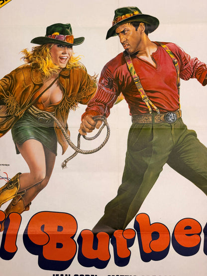 Manifesto di cinema - Il burbero - Adriano Celentano