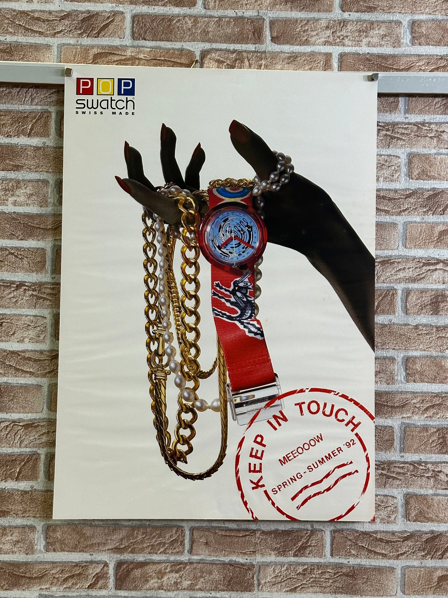 Manifesto pubblicitario originale - Swatch