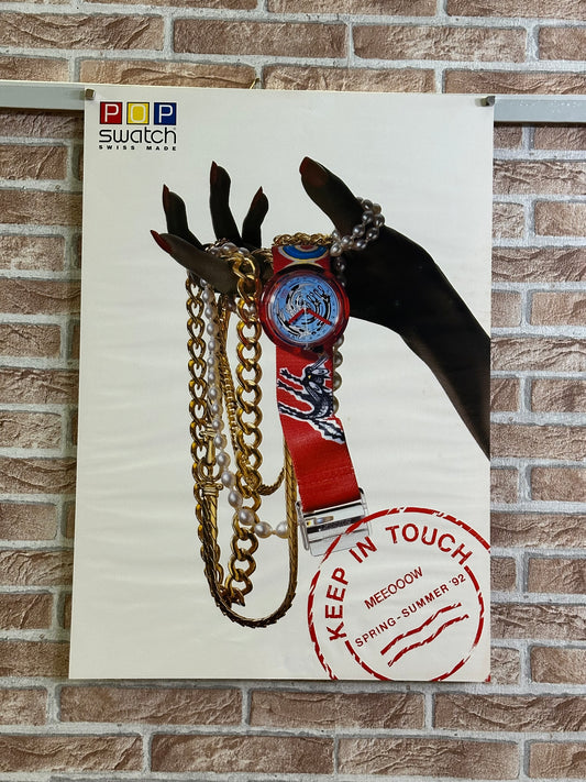 Manifesto pubblicitario originale - Swatch