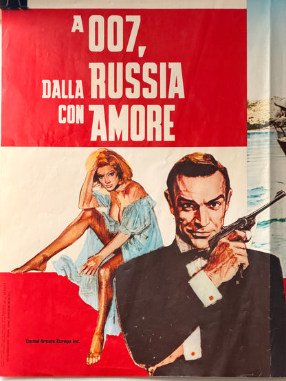 Fotobusta di cinema - 007 dalla Russia con Amore - Sean Connery
