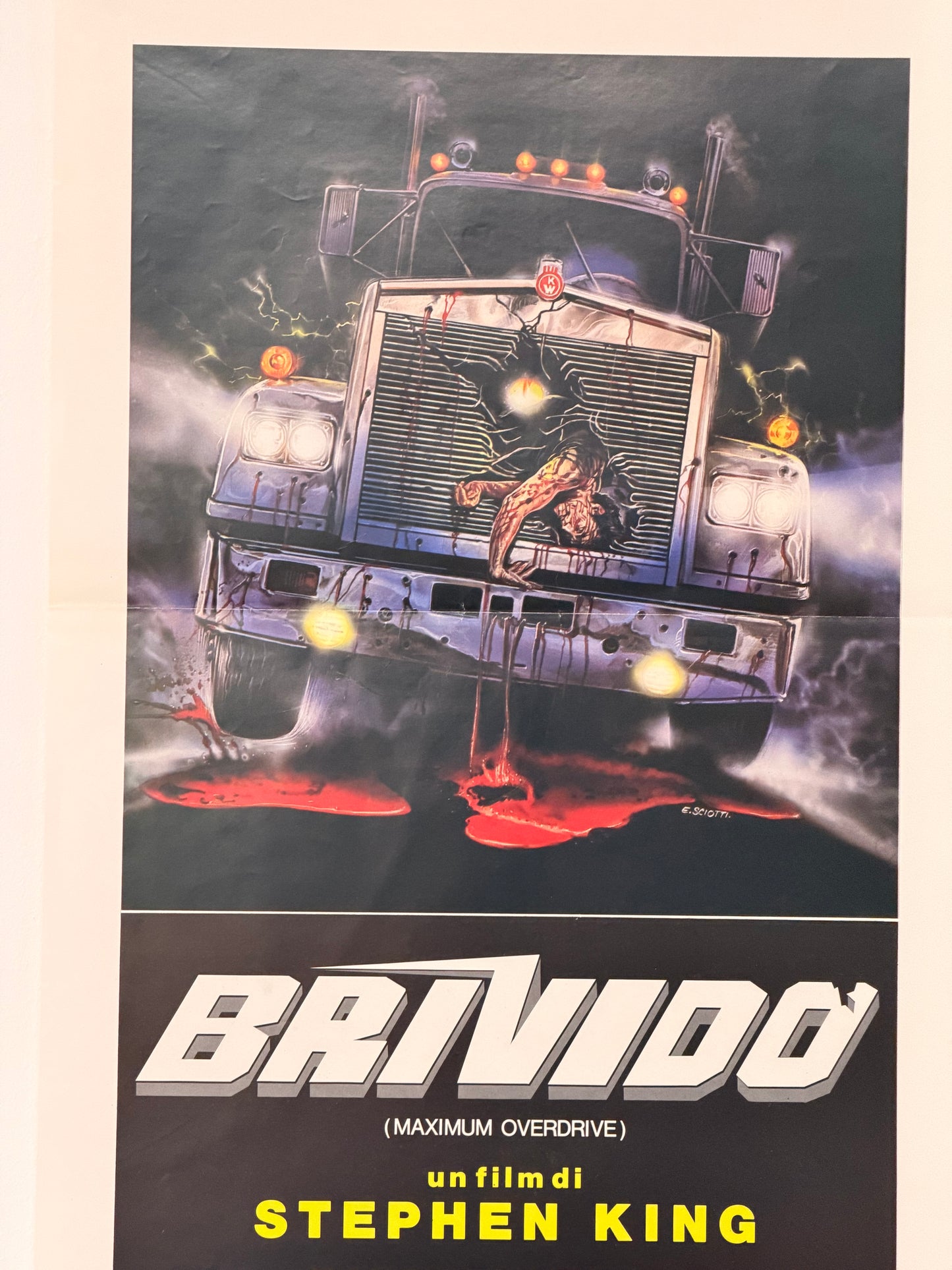 Locandina di cinema - Brivido - Stephen King