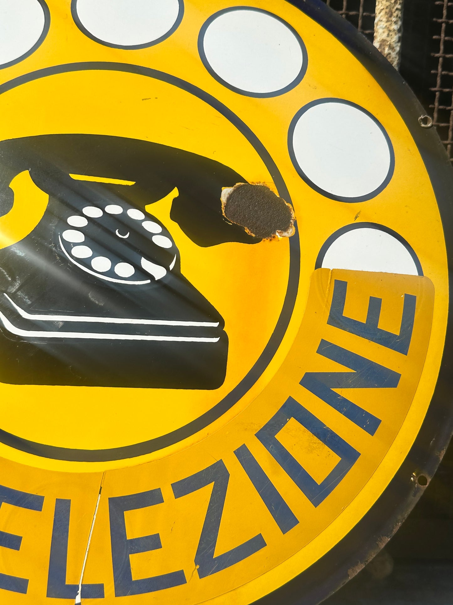 Insegna smaltata - Teleselezione