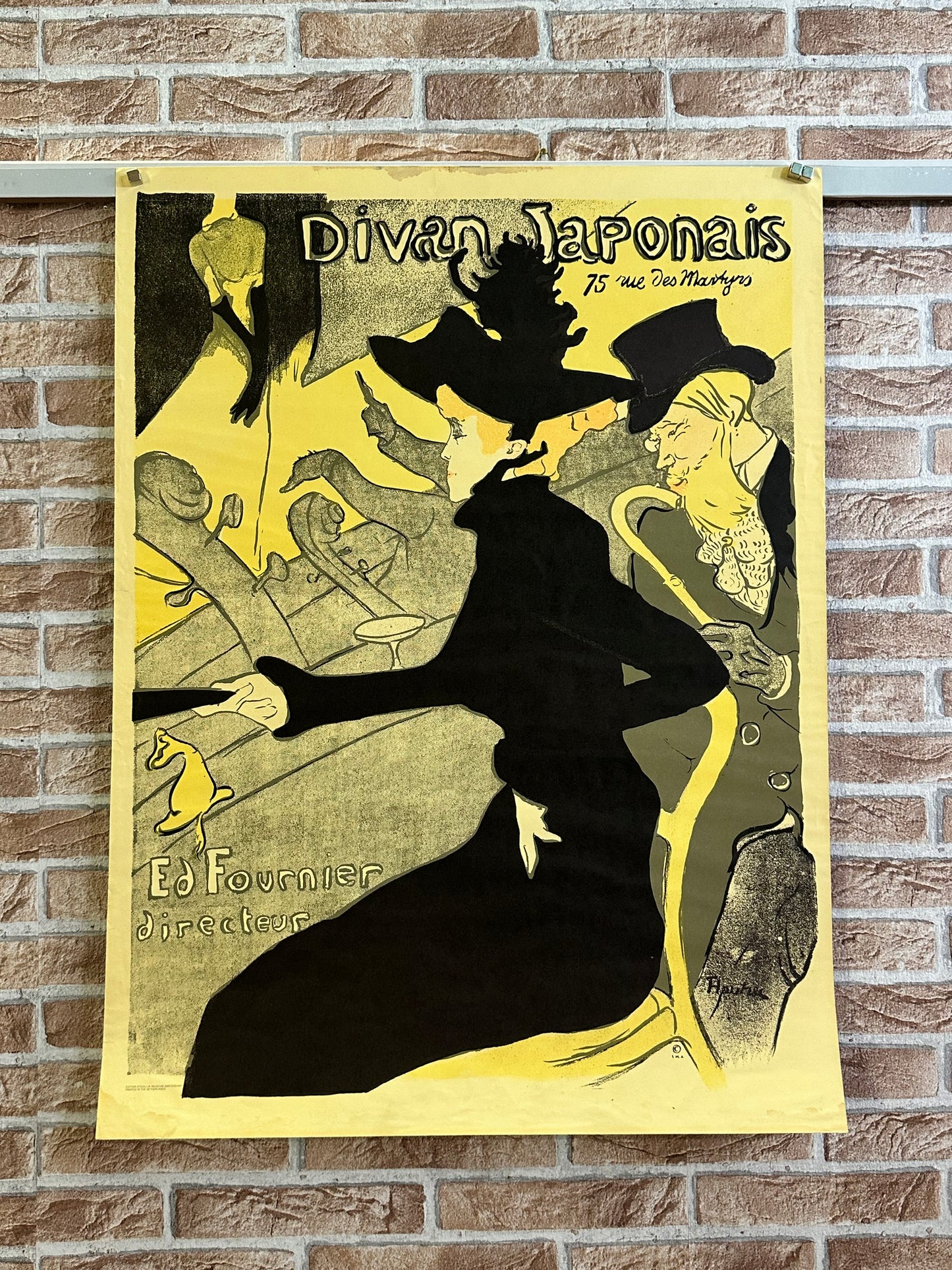Manifesto pubblicitario originale - Toulouse Lautrec