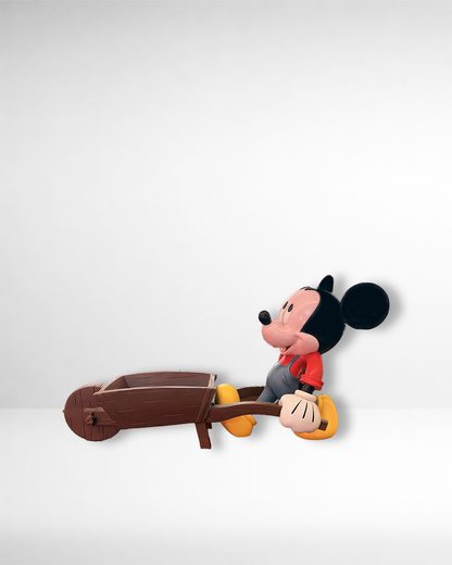 Statua originale Topolino agricoltore