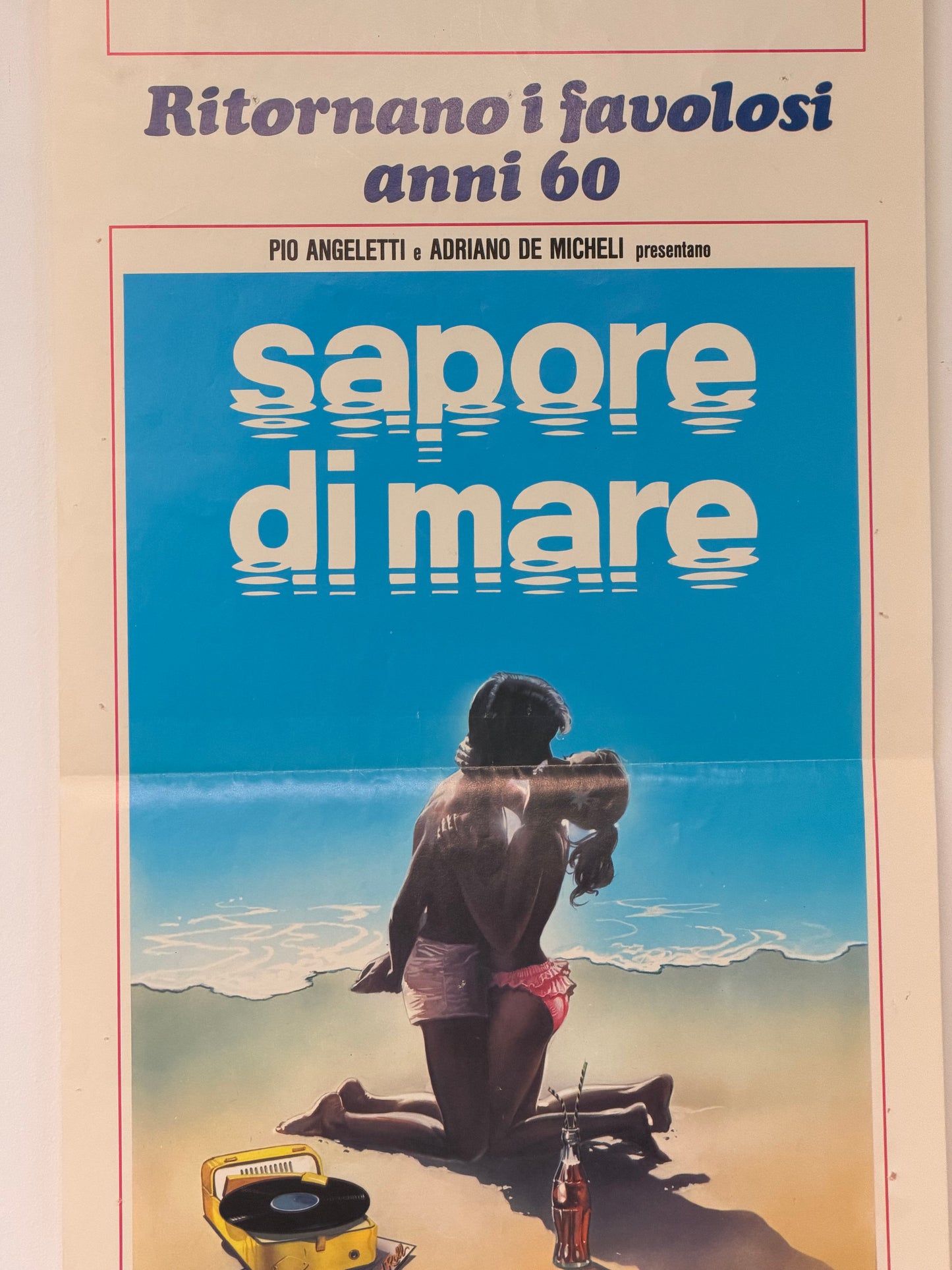 Locandina di cinema - Sapore di mare (Forte dei Marmi)